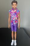 Mattel - Barbie - Fashionistas #227 - Barbie 65 - Totally Hair Ken - Slender Ken - Doll